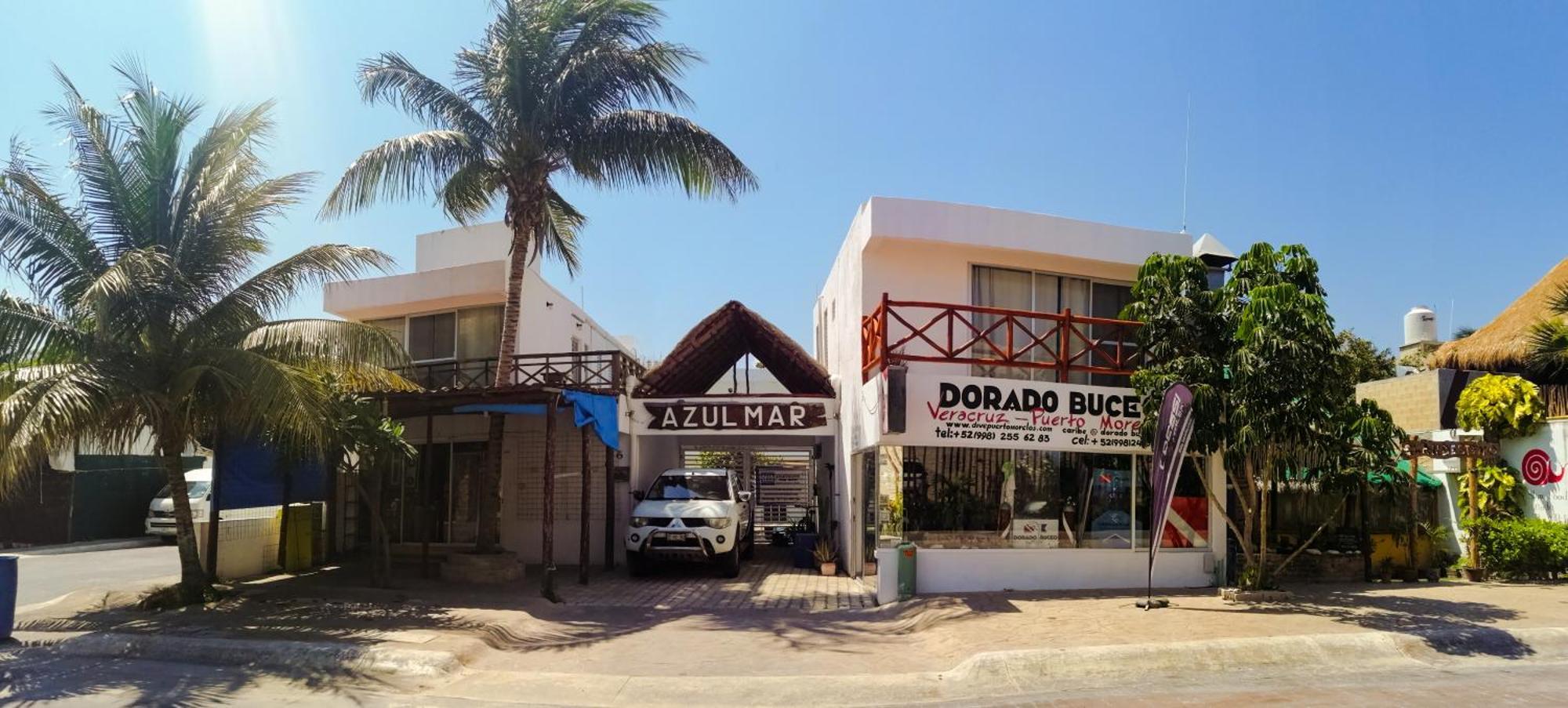 Azul Mar Diving And Lodge 莫雷洛斯港 外观 照片